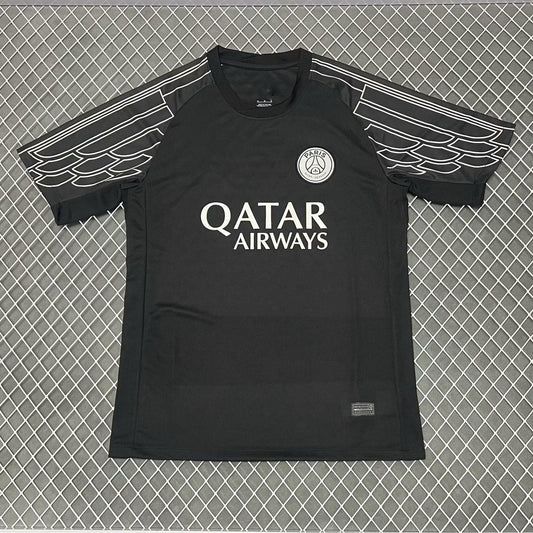 Ailes Noires – Maillot concept PSG inspiration fourth 24/25 ⚫🪽 Kitzcept