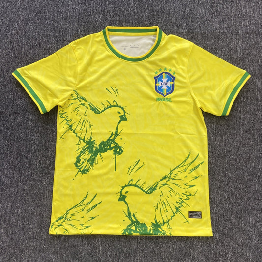 Canarinho – Maillot Concept Brésil 🟡🕊️🇧🇷 Kitzcept